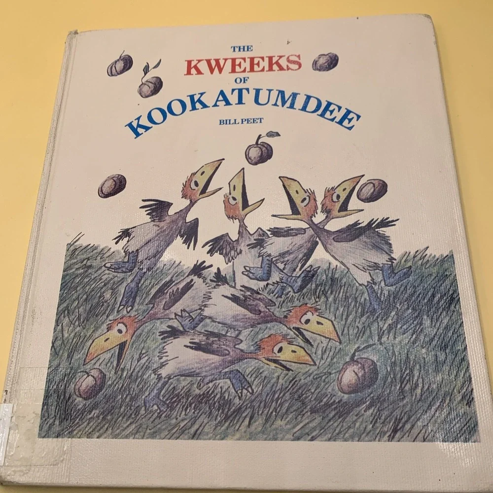 The Kweeks of Kookatumdee Hardcover Bill Peet With Bright Pages Ex Library